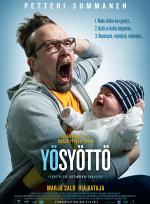 En man och en baby poster