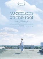 Woman on the roof poster