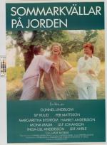 Sommarkvällar på jorden poster