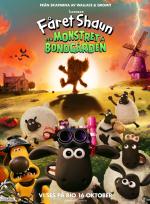 Fåret Shaun och monstret på bondgården poster