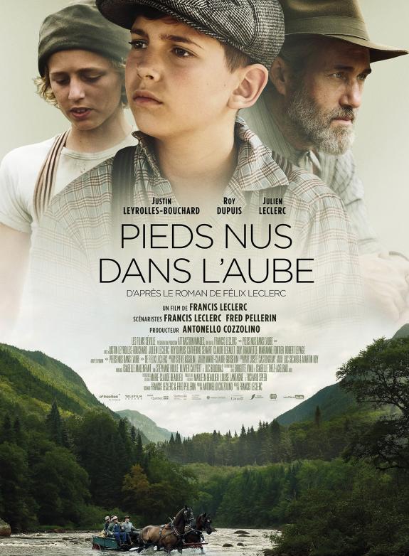 Pieds nus dans L'aube poster