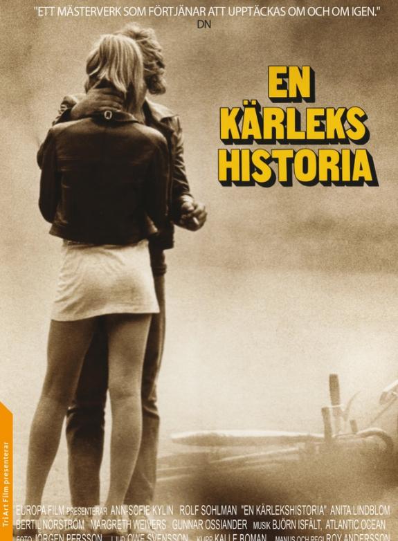 En kärlekshistoria poster