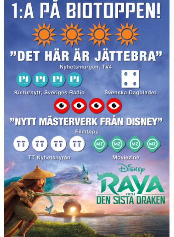 Raya och den sista draken poster