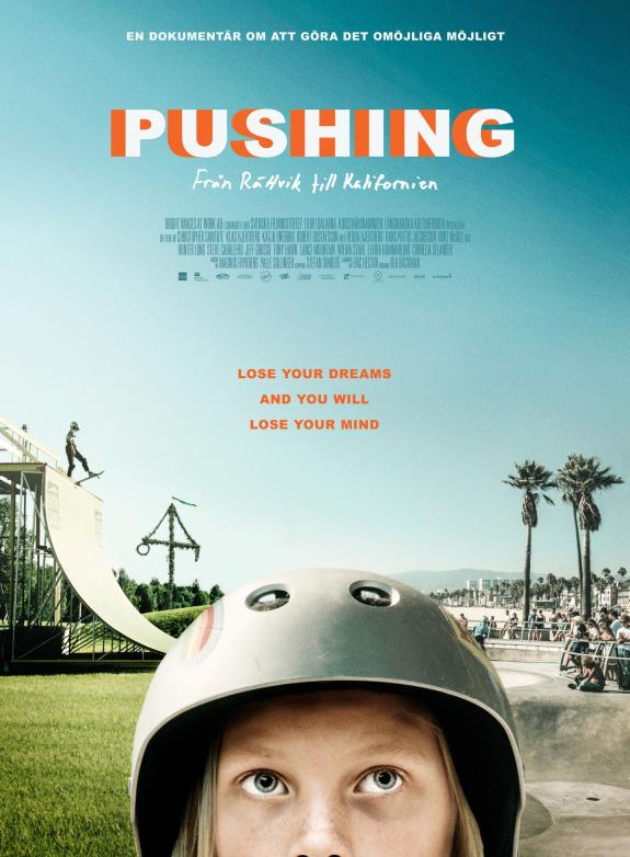 Pushing - Från Rättvik till Kalifornien poster