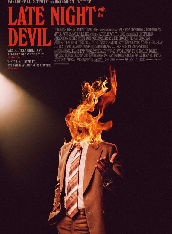 Late night with the devil poster