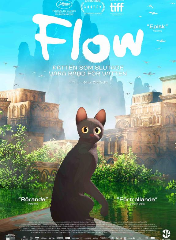 Flow - Katten som slutade vara rädd för vatten poster