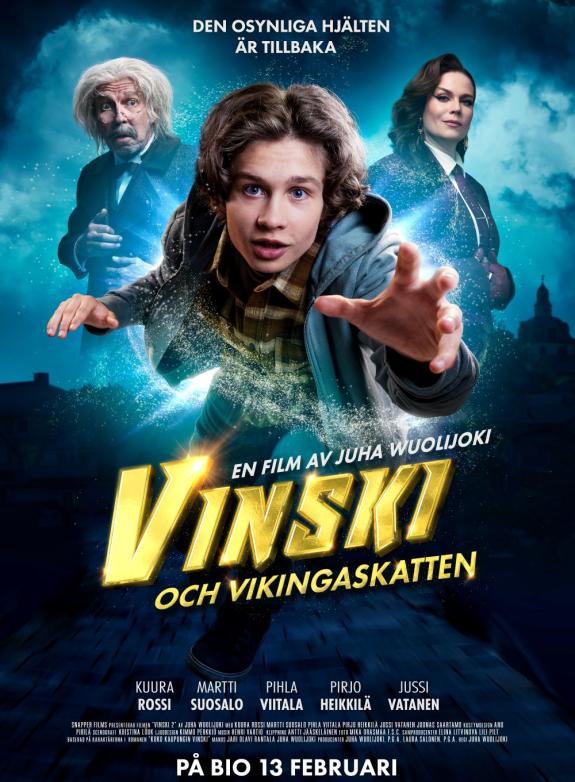 Vinski och vikingaskatten poster