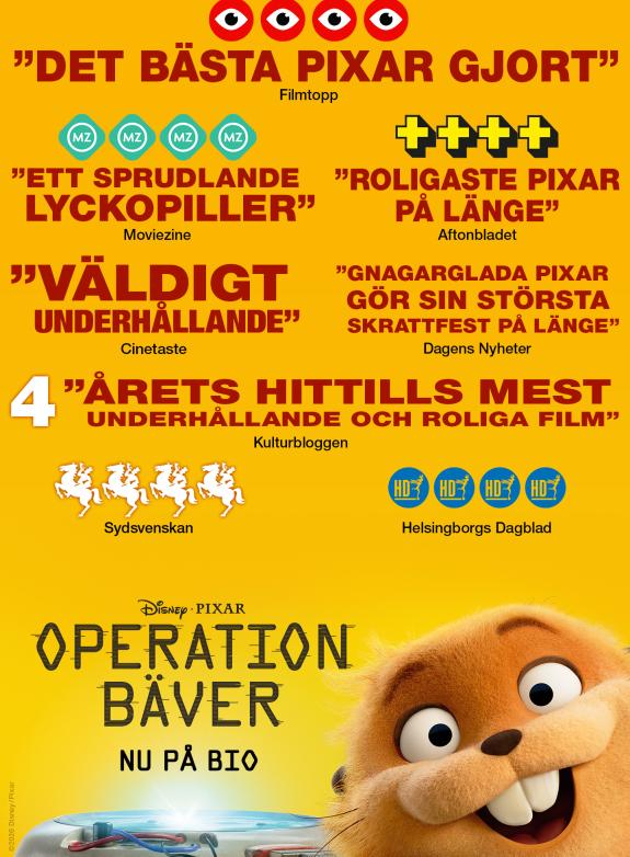 Operation bäver poster