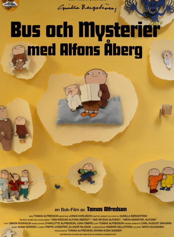 Bus och mysterier med Alfons Åberg poster