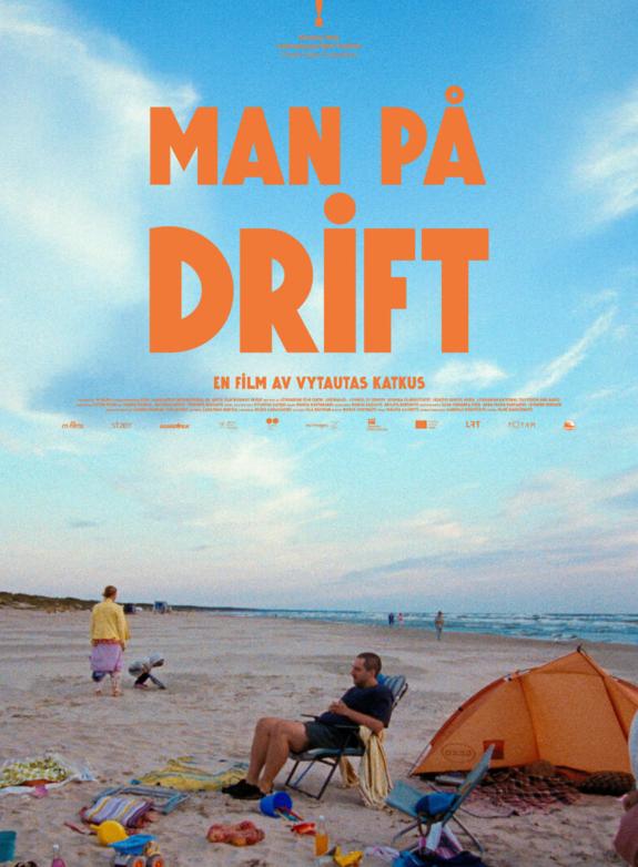 Man på drift poster