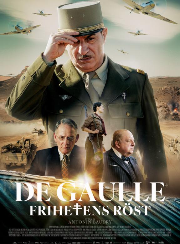 De Gaulle: Frihetens röst poster