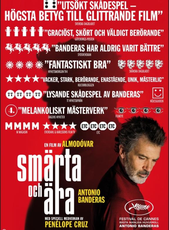Smärta och ära poster