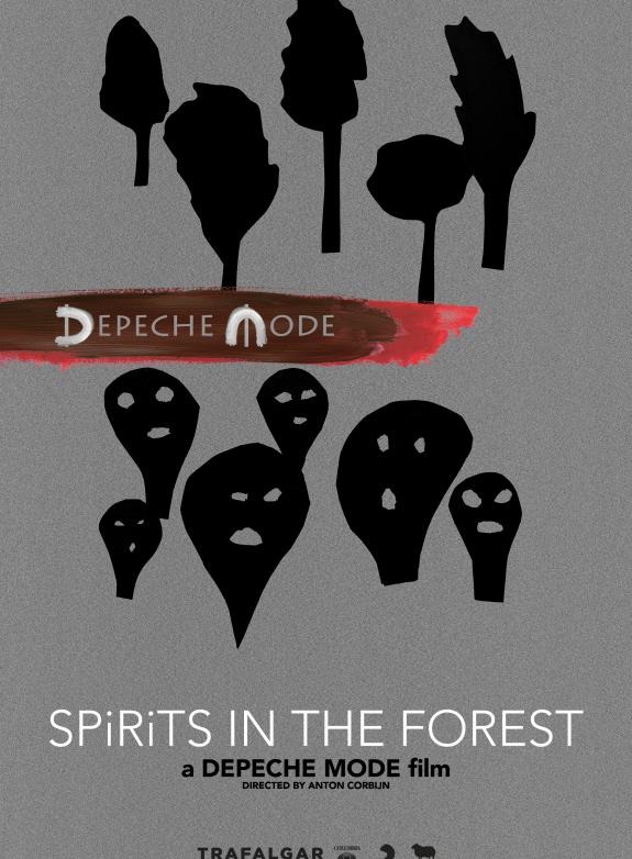 Depeche Mode: Spirits in the forest poster