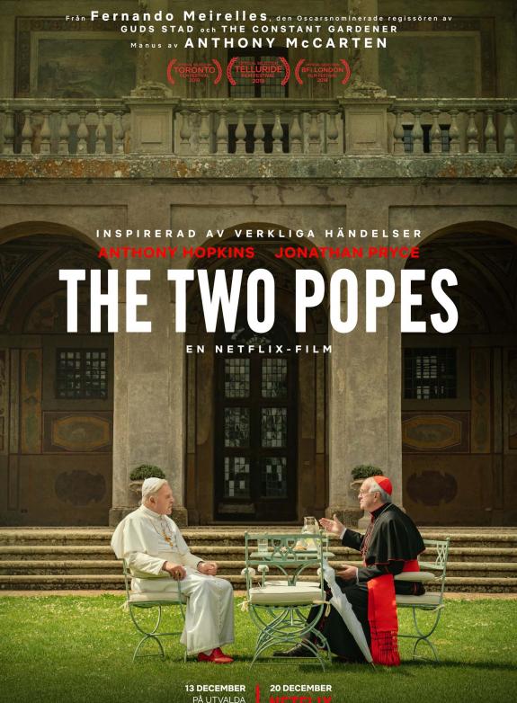 The Two Popes poster