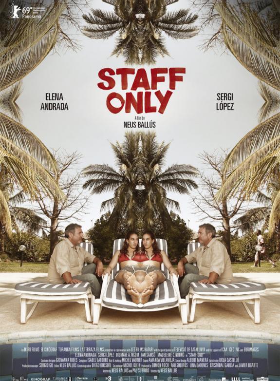 Staff only poster