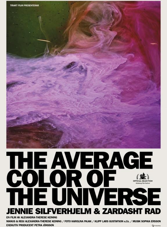 The Average Color Of The Universe poster
