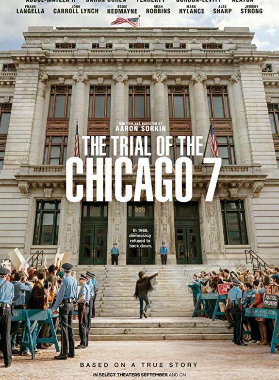 The trial of the Chicago 7 poster