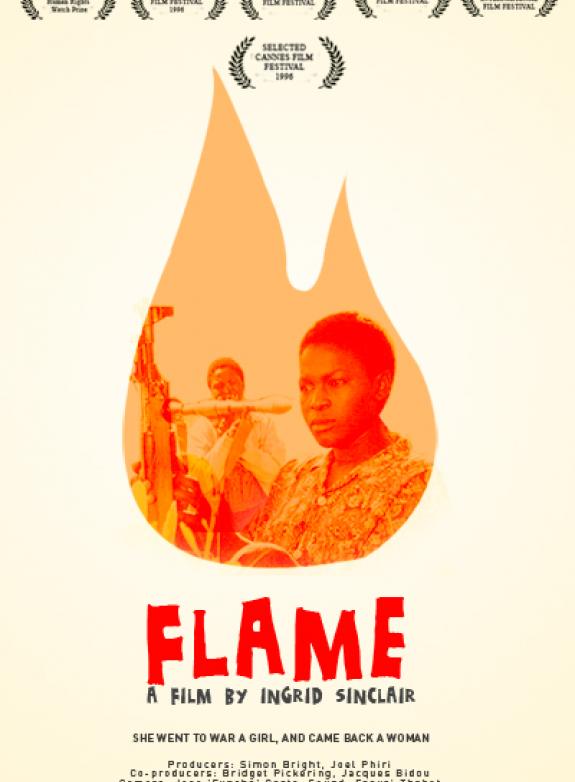 Flame poster