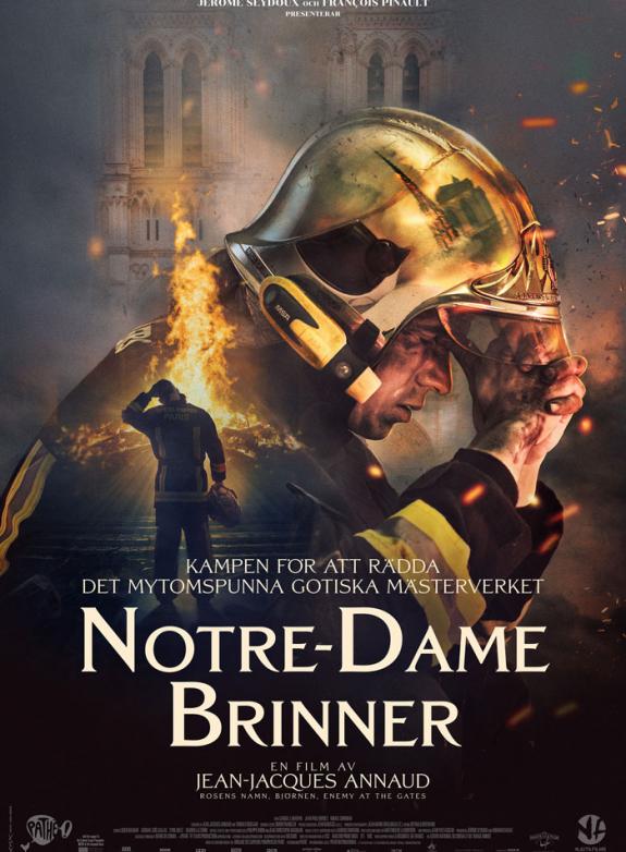 Notre-Dame brinner poster
