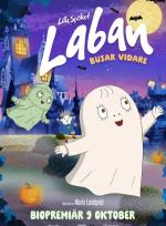 Lilla spöket Laban busar vidare poster