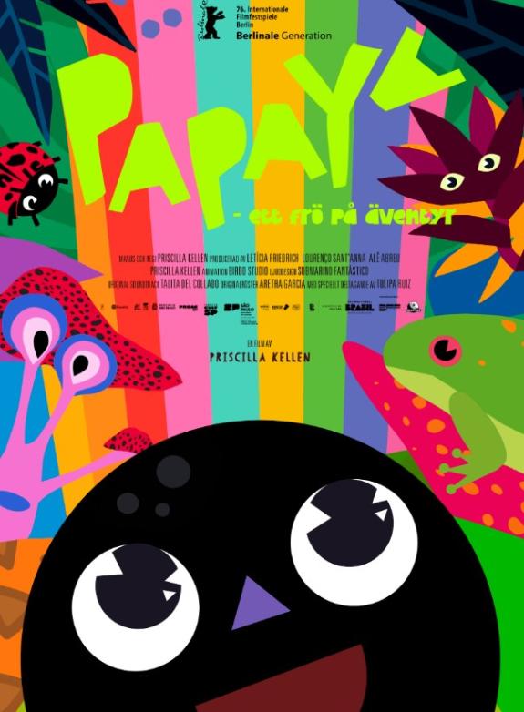 Papaya - ett frö på äventyr poster